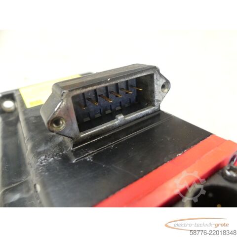Unidad de control Fanuc A06B-2063-B003 AC Servo Motor SN: C175F0F3C mit A860-2070-T321 Pulsecoder