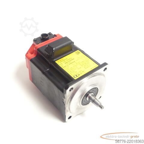 Unidad de control Fanuc A06B-2218-B000 Servo Motor SN C195F1471 + Pulsecoder A860-2050-T321