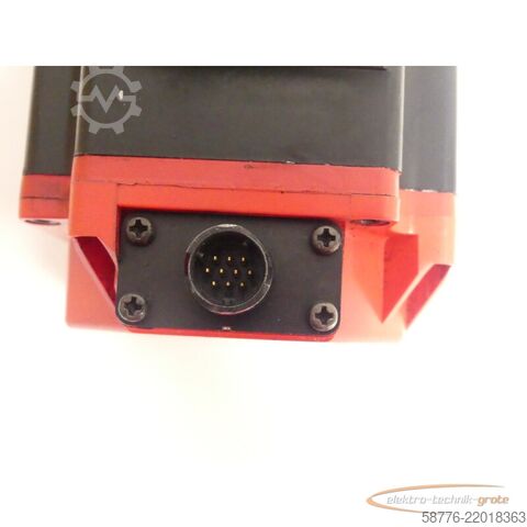 Unidad de control Fanuc A06B-2218-B000 Servo Motor SN C195F1471 + Pulsecoder A860-2050-T321