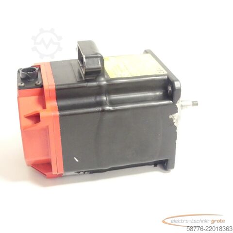 Unidad de control Fanuc A06B-2218-B000 Servo Motor SN C195F1471 + Pulsecoder A860-2050-T321