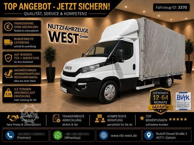Xe tải thùng bạt phủ rèm IVECO Daily 35S17 3,0 HPI Maxi Pritsche+Plane