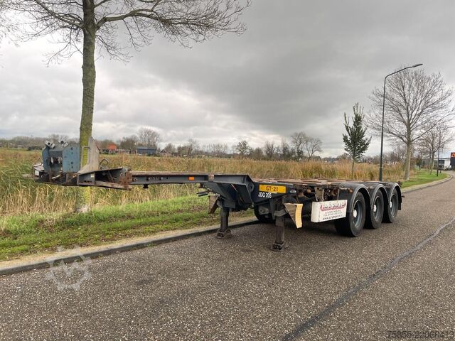 Containertransport Pacton T3-010 Multi / Lift-Axle / NL Trailer