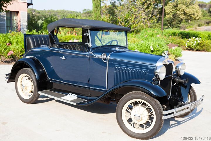 Chứng nhận của Voiture de Collection avec FORD FORD 1930 Model A Roadster de-luxe