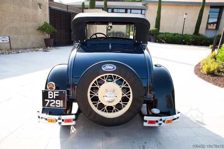 Chứng nhận của Voiture de Collection avec FORD FORD 1930 Model A Roadster de-luxe
