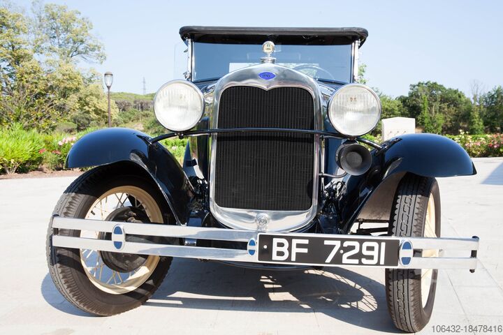 Chứng nhận của Voiture de Collection avec FORD FORD 1930 Model A Roadster de-luxe