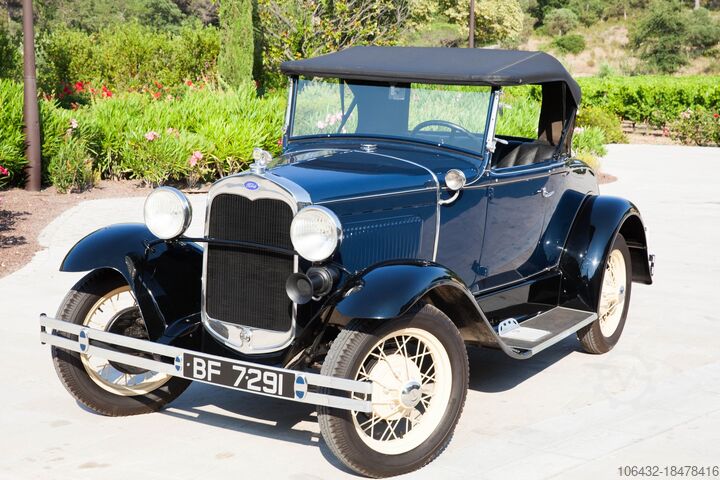 Chứng nhận của Voiture de Collection avec FORD FORD 1930 Model A Roadster de-luxe