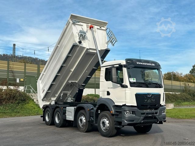 Kipper LKW MAN TGS 41.480 BB 8X4 Euromix Mulden Kipper HARDOX