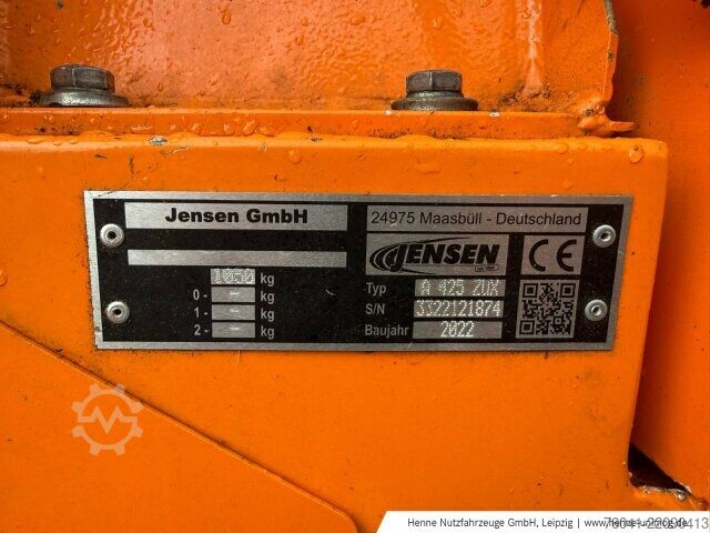 Máy nông nghiệp Jensen A425 Z Frontanbausatz Holzhacker