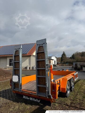 Machine agricole Müller-Mitteltal Tandem-Tieflader Anhänger ETS-TA-B 11,9