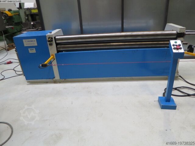 Mesin bending lembaran logam - 3 rol .L RM 140/20