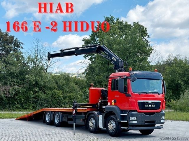 कार वाहक ट्रक MAN TGS 35.360* Abschleppwagen 7,80m * KRAN/ FUNK