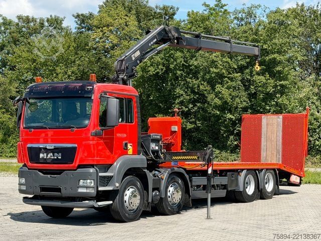 कार वाहक ट्रक MAN TGS 35.360* Abschleppwagen 7,80m * KRAN/ FUNK