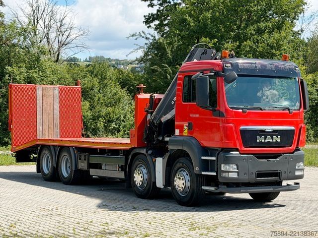 कार वाहक ट्रक MAN TGS 35.360* Abschleppwagen 7,80m * KRAN/ FUNK