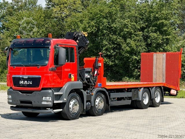 कार वाहक ट्रक MAN TGS 35.360* Abschleppwagen 7,80m * KRAN/ FUNK
