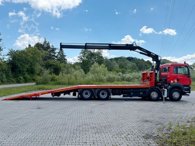 कार वाहक ट्रक MAN TGS 35.360* Abschleppwagen 7,80m * KRAN/ FUNK