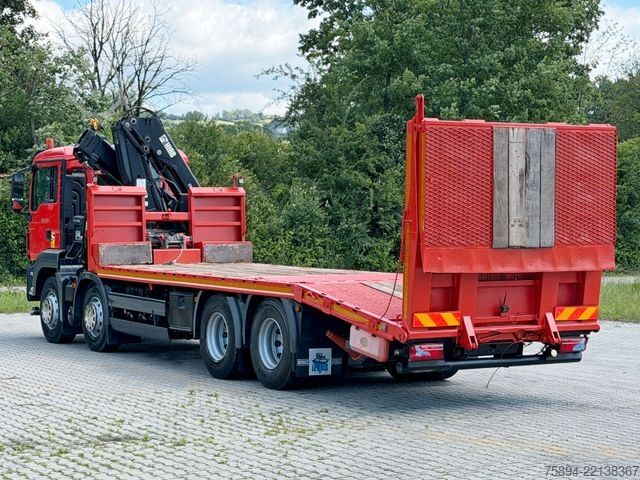 कार वाहक ट्रक MAN TGS 35.360* Abschleppwagen 7,80m * KRAN/ FUNK