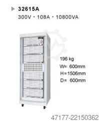Carga electrónica GPIB/RS232 300V, 108A ET System electronic ELP/32615 32615A AC & DC