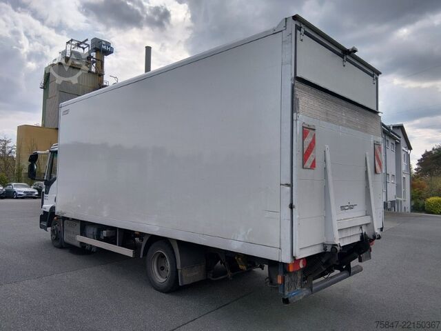 Skåpbil Iveco EuroCargo ML 75 E 19/P LBW Türe im Koffe