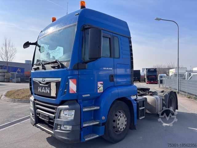 Standard trekkvogn MAN TGS 18.460 BL 4X2 E6 2 Kreis Kipphydraulik Klima