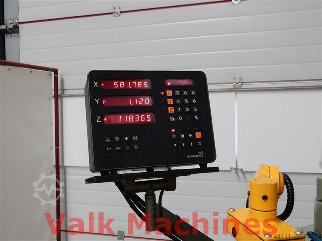 Mesin pengisar paksi X 775 mm Fexac UE