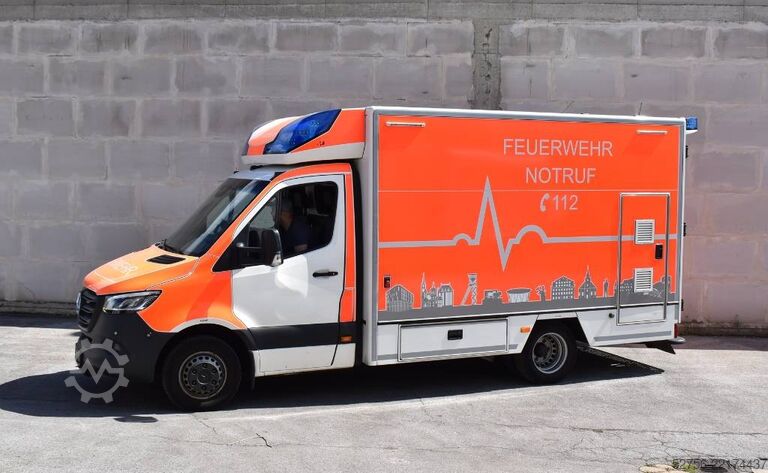Ambulanssi Mercedes-Benz Sprinter Fahrtec Rettungswagen