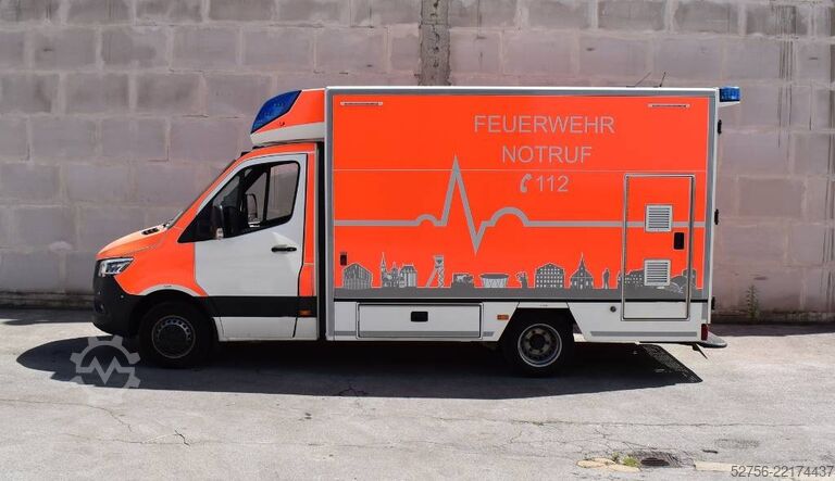 Ambulanssi Mercedes-Benz Sprinter Fahrtec Rettungswagen