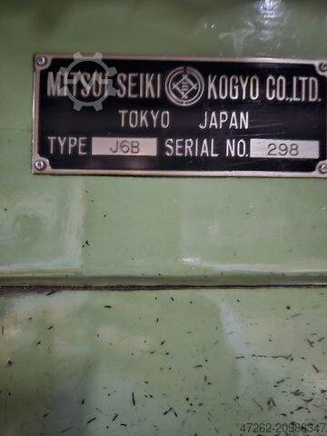 ศูนย์การกลึงแนวนอน Mitsui Seiki J6GA, J4GB,J6B,