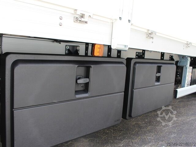 Pick-up skåpbil Fuso FUSO 9C18 Canter Alu Pritsche 6m x 2.3m "slim" Verkehrssicherung