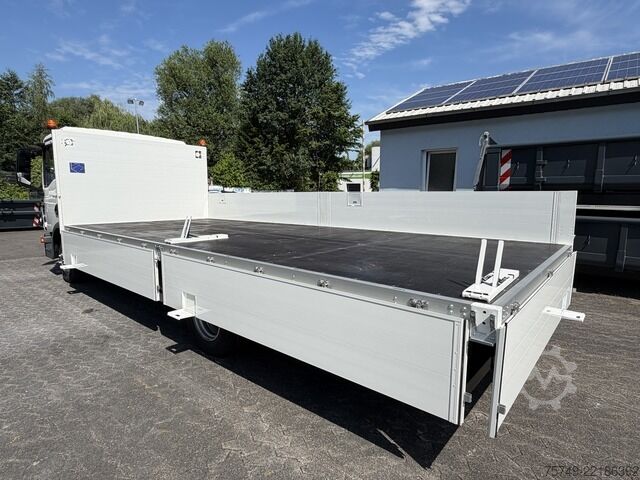 Pick-up skåpbil man TGL 8.190 BL Alu Pritsche 6.10m! AHK Maul + 3.5T