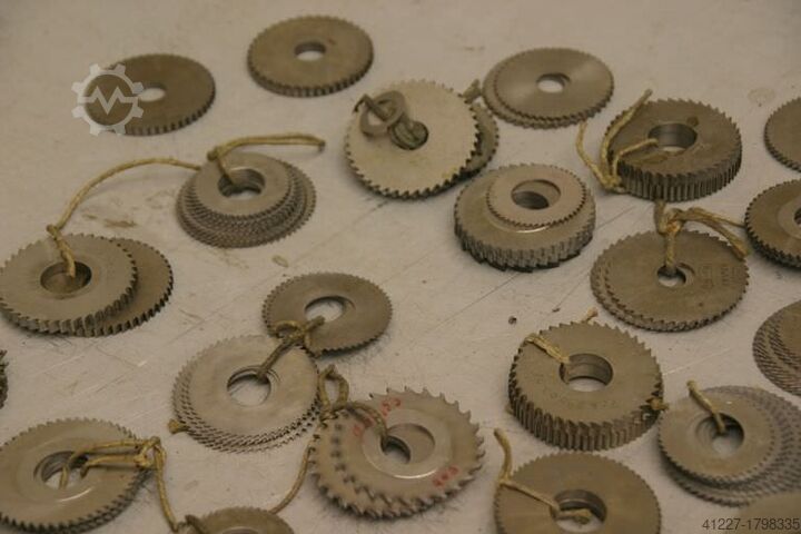 Fraiseuses à disques, environ 100 pièces Stahl verschiedene Durchmesser