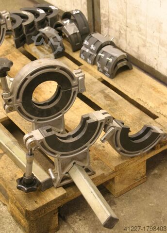 Sistema de fixação de tubos unbekannt für Durchmesser 90/105/125/160 mm