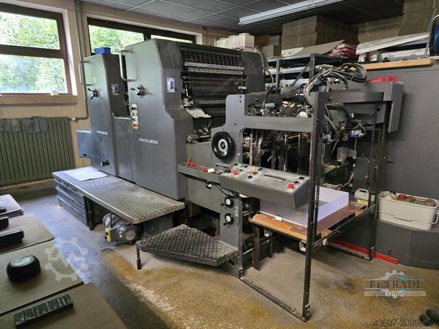 เครื่องพิมพ์ออฟเซ็ต 2 สี Heidelberg MOZP-S