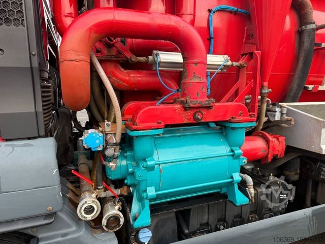 Φορτηγό δεξαμενή κενού MAN TGS 35.480 8x4*4 JHL Hvidtved 16.000 l. Kombi