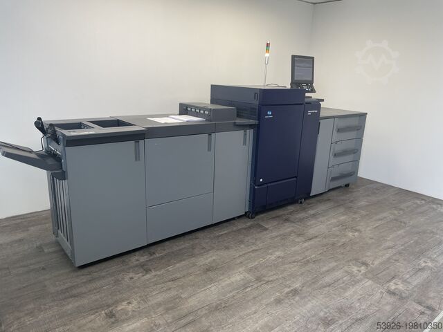 Mesin cetak digital Minolta AccurioPress C6085 incl. IQ-501, Paperdeck, Finisher