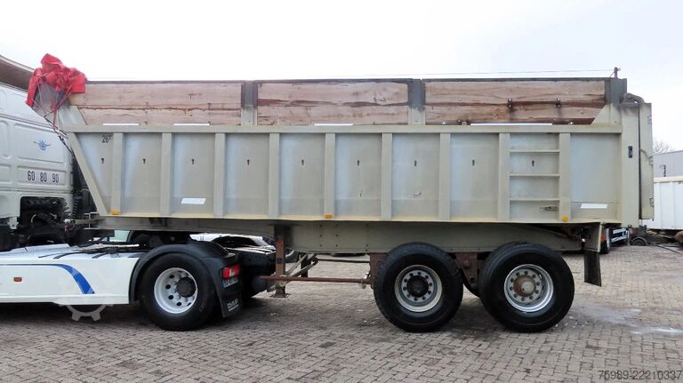 Pašizgāzējs Benalu Good dumper trailer.  spring  suspension