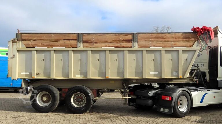 Pašizgāzējs Benalu Good dumper trailer.  spring  suspension
