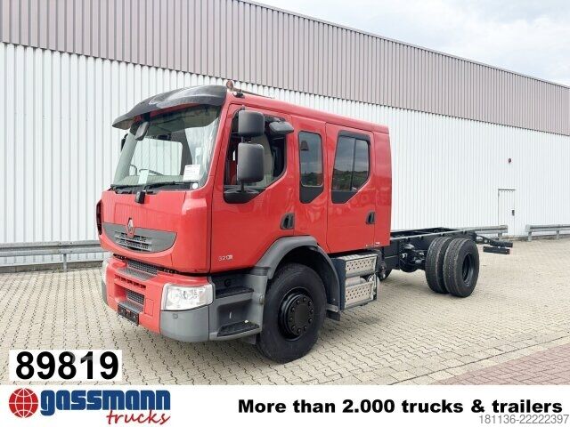 ट्रक चेसिस Renault Kerax 320 DXI 4x2, Rechtslenker, Feuerwehr,