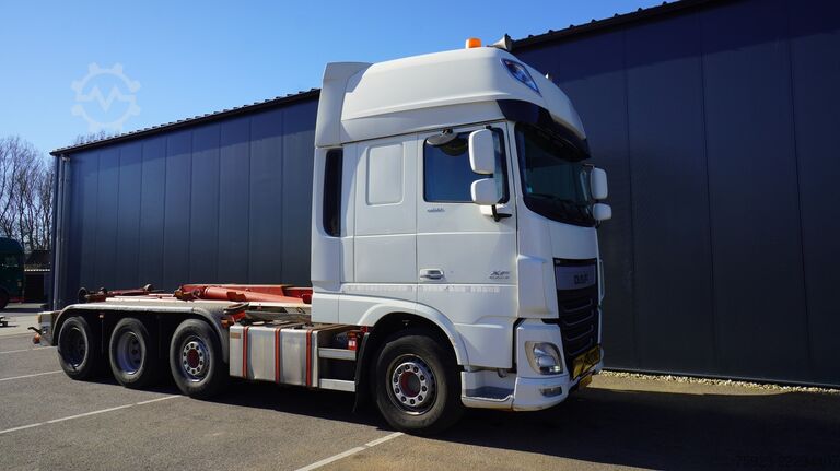 Sistema de brazo de gancho DAF XF 460 – 8x2 hooklift truck