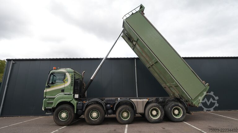 รถดัมพ์ MAN TGS 49.500 10X8 Tipper 219.400km