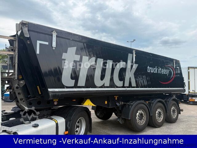 Semi-remorque benne SCHMITZ CARGOBULL SKI 24SL 7.2 - Alukasten 30 m3-L:5112kg