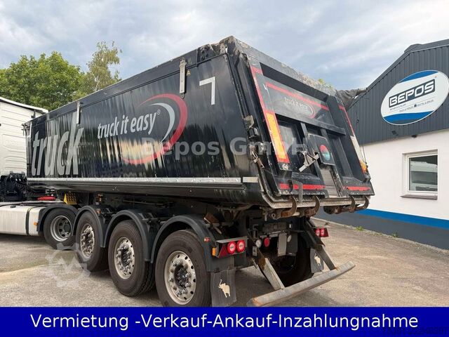 Semi-remorque benne SCHMITZ CARGOBULL SKI 24SL 7.2 - Alukasten 30 m3-L:5112kg