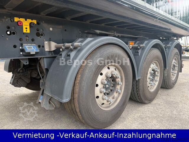 Semi-remorque benne SCHMITZ CARGOBULL SKI 24SL 7.2 - Alukasten 30 m3-L:5112kg