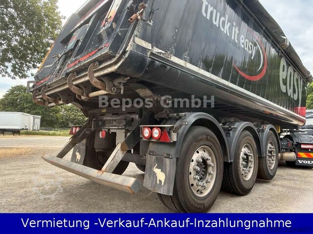 Semi-remorque benne SCHMITZ CARGOBULL SKI 24SL 7.2 - Alukasten 30 m3-L:5112kg