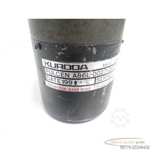 Jednostka sterująca Kuroda A86L-0027-0001 # 002 Drehgeber SN: 38171