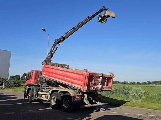 Kallur koos kraanaga SCANIA P410 HIAB XS122