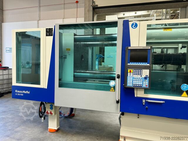 Formsprutningsmaskin Krauss Maffei KM 300-2000 CX