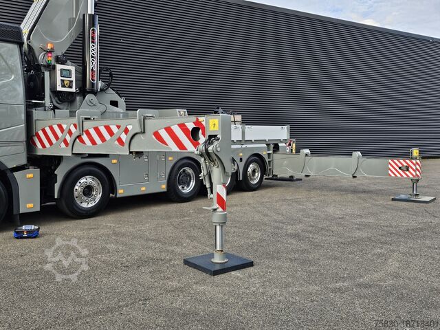Autokrāna kravas automašīna Volvo FH 540 / 10x4 / ERKIN 250.000 / JIB / WINCH KRA...