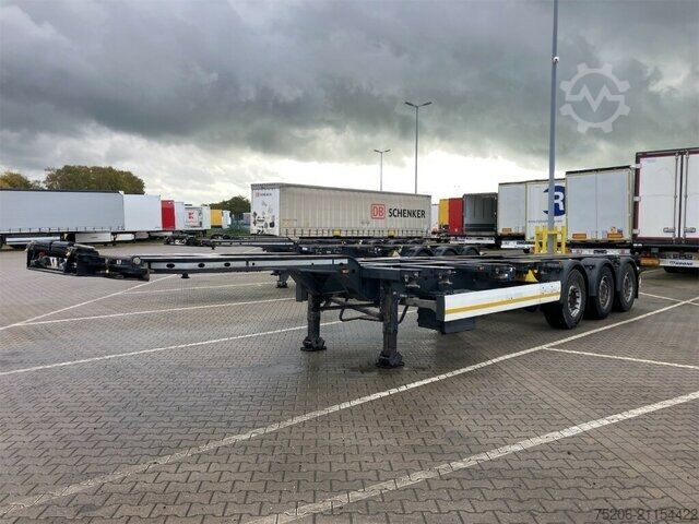 نیمه تریلر با بدنه قابل تعویض Krone Box Liner  SDC 27 eLTU5 plus