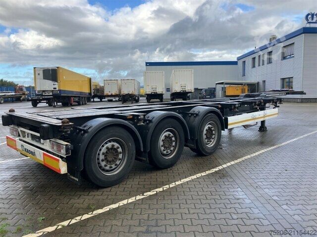 نیمه تریلر با بدنه قابل تعویض Krone Box Liner  SDC 27 eLTU5 plus