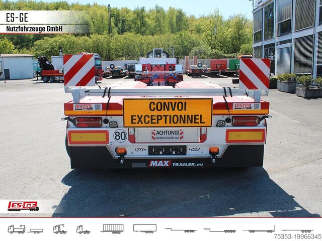 Trailer low loader FAYMONVILLE Faymonville MAX 710 Tiefbett 2+4 PA - Baggerbett